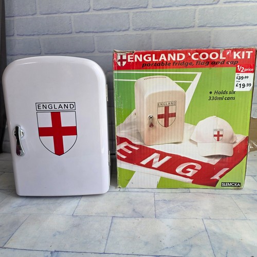 England flag mini fridge - england,
