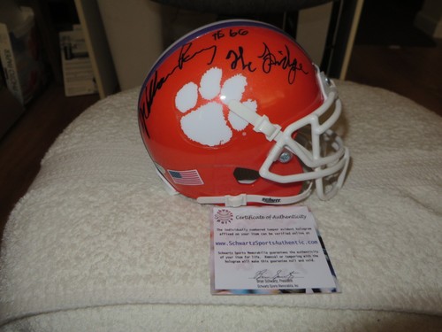 William perry signed clemson - william,