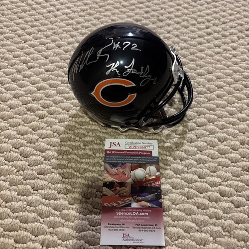 William perry signed bears - perry,