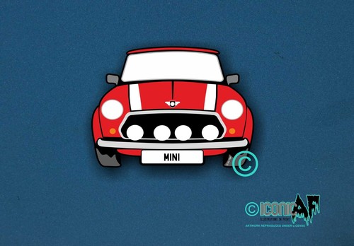 Classic mini vinyl - mini, sticker