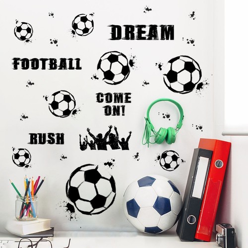 Dream football ball wall - football,