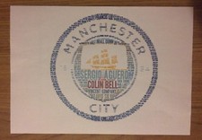 Manchester City FC Word Art
