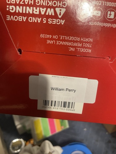 William perry signed clemson - william,